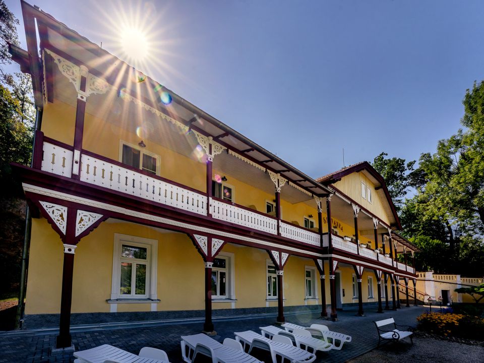 Lázně Mšené - ubytování Slovanka